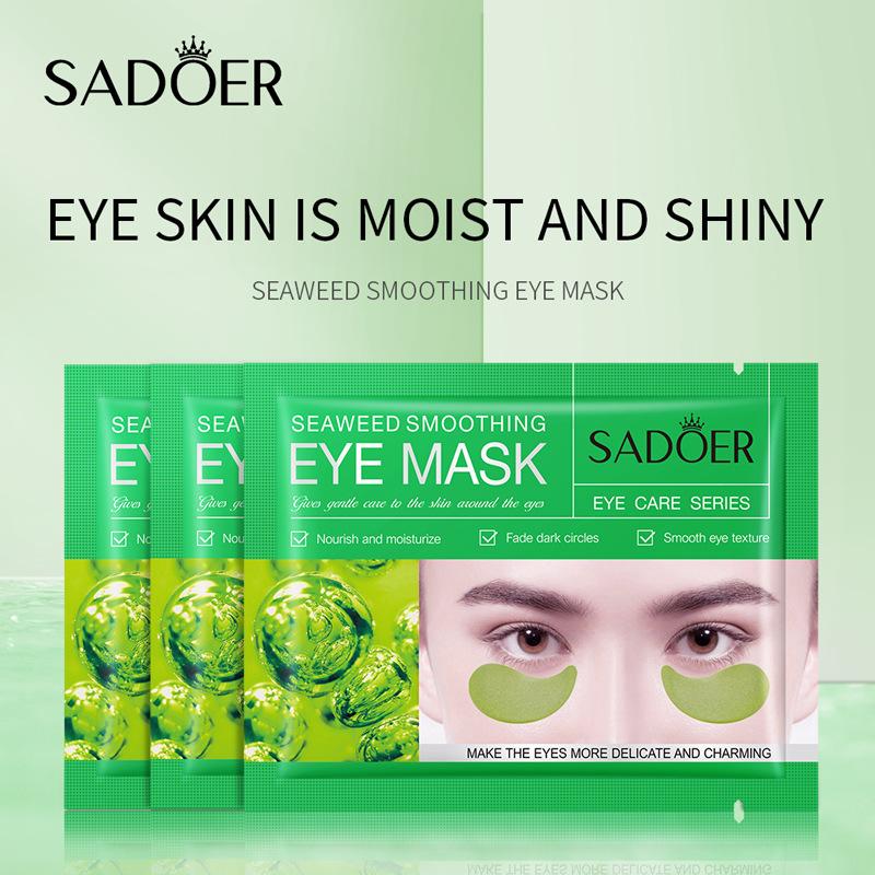 3pcs Seaweed Eye Mask 7.5g/pair, Moisturizing and Moisturizing Eye Mask Sheet Skin Care Product Manufacturer