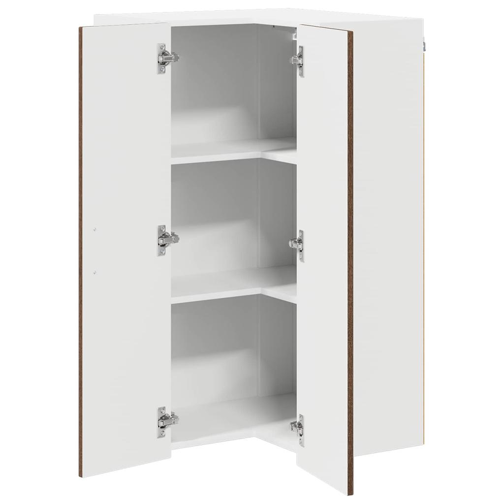Dishwasher Front Panel Kalmar Brown Oak Effect 57 X 57 X 100 Cm