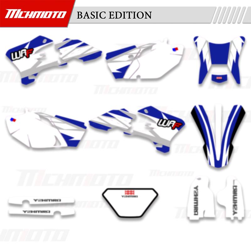 MCHMFG Graphics Decals Stickers Kits For YAMAHA WR250F WR450F 2003 2004 2005 2006 WRF250 WRF450