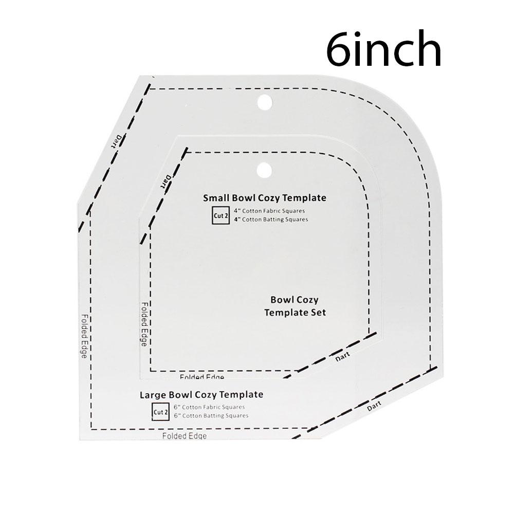 Veemoon Quiltschablonen Set – 5-teilig Aus Acryl, Stern- & Patchwork-Vorlagen Zum Nähen & Sticken