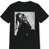 Black And White Trendy Portrait Art Printed Pattern Unisexs Top Casual Top Suitable For Summer The Most Perfect Birthday Gift