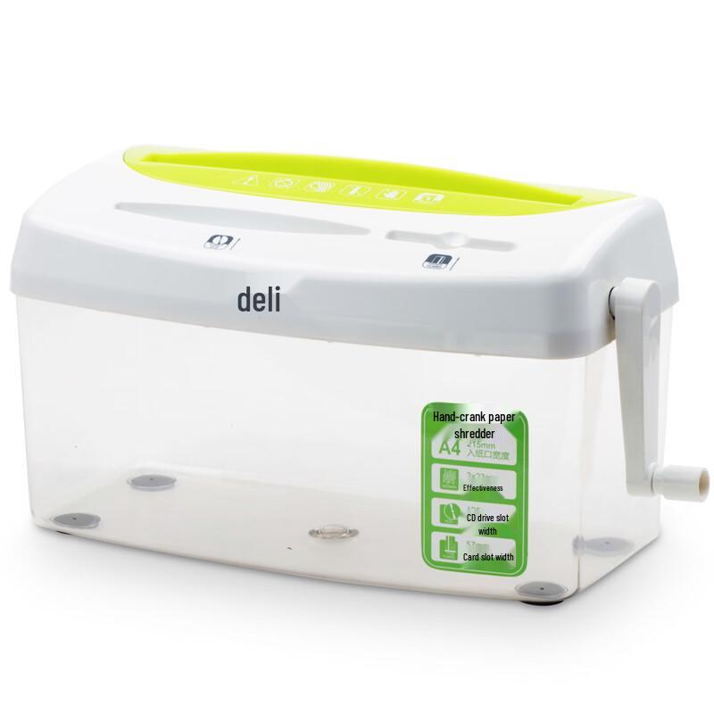 

Deli 9935 Manual Paper Shredder