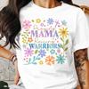 Praying Mama Raising Warriors Shirt, Mothers Day Gift, Flower Graphic Tee, #26 Unisex T-Shirt