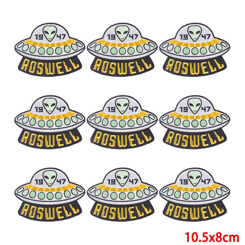 10 Pcs/lot Wholesale Embroidery Patch Iron On Patches For Clothing Patches On Clothes Jackets Decor Applique Sew Supplies