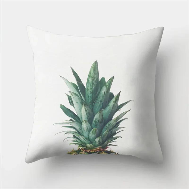 Creative Cartoon Pineapple Fruit Art Bedroom Sofa Car Waist Cushion Pillowcase Home Decoration