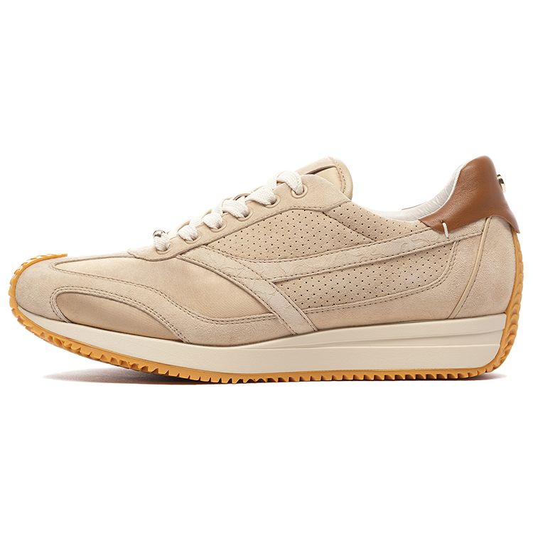 

Li Ning 1990 Низкие спортивные повседневные кроссовки женские Молочно-коричневые ALJS060-2 38⅓