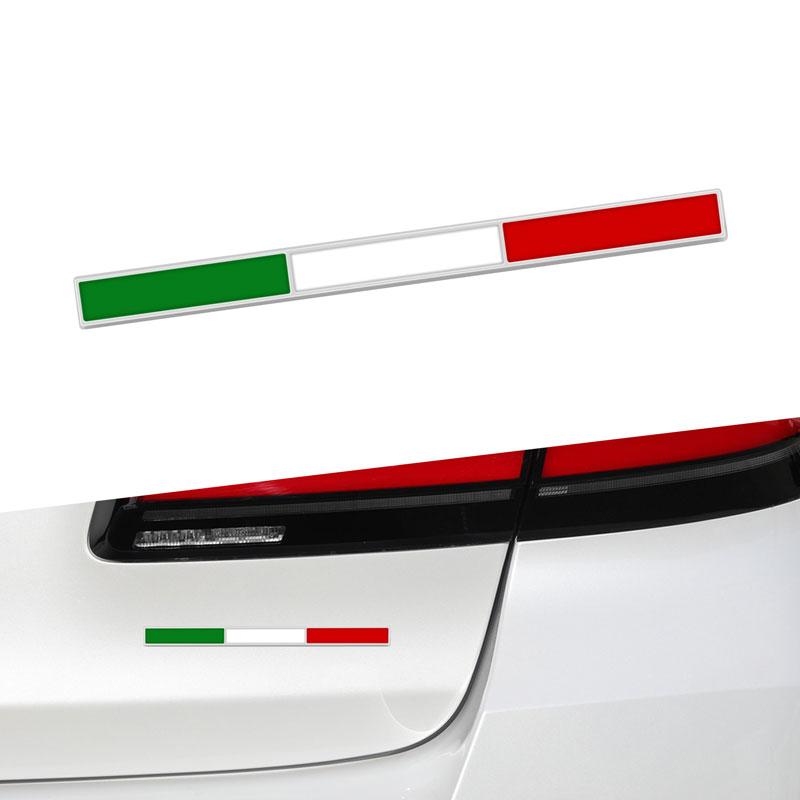1 Stück Landesflagge Deutschland Spanien Italien Emblem Metallaufkleber Autostyling Motorradzubehör Abzeichen Etikett Autodekoration