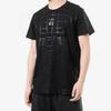 Men's Adidas T-Shirts Men's Black Crew Neck Moderate Straight Fit