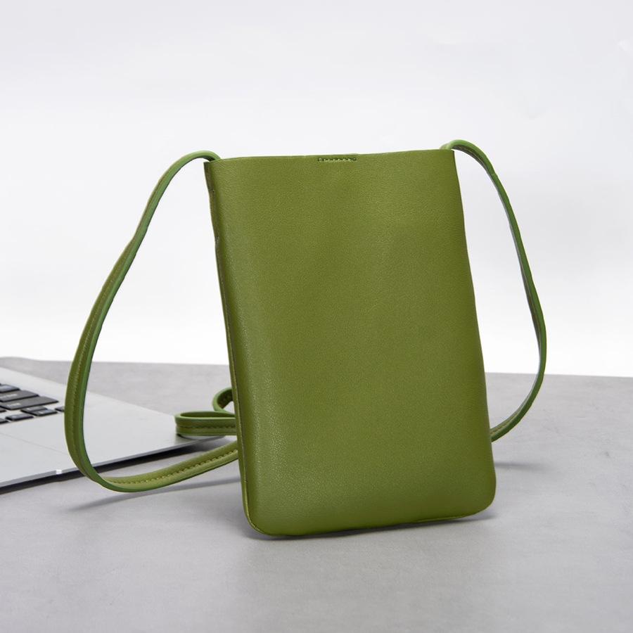 

Women Leather Small Crossbody Bag Black Cell Phone Bag Lightweight Fashion Shoulder Bag Ladies Travel Purse чёрный