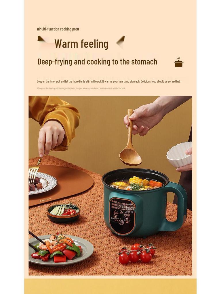 Mini Cocina Eléctrica Multifuncional Antiadherente para Residencias Estudiantiles y Hogares