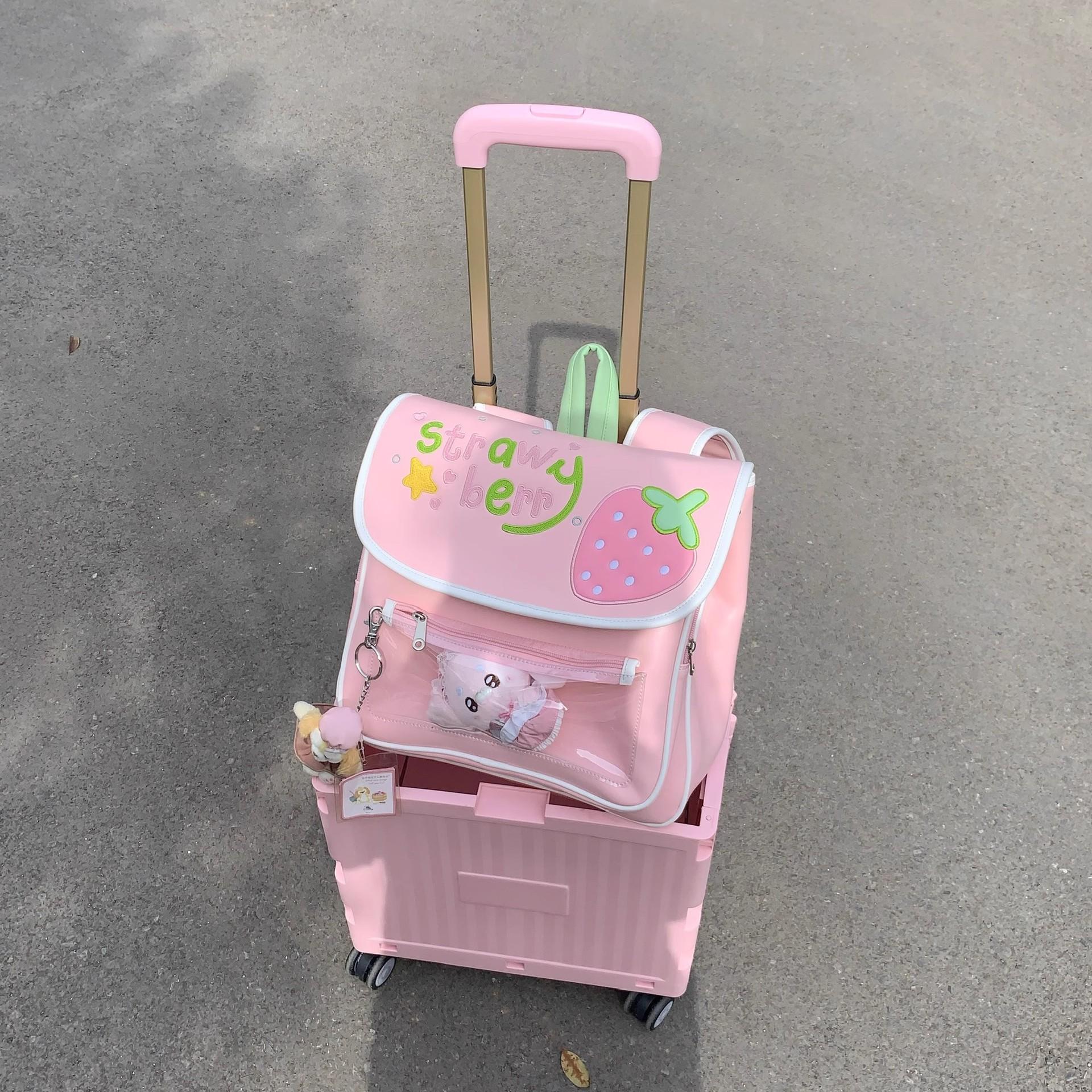 New Niche and Cute Design Ulzzang Ita Bag Japanese Large Capacity Versatile Outing Backpack Daily Commuting and Casual Backpack