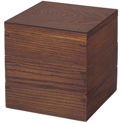 Jubako (Three-Tiered Lacquered Wooden Box) JH165SUS
