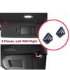 BDP1656-1 2 Pieces Sun Visor Shade Holder Hook Clips Black Color for  A1 A3 A4 B7 B8 B9 A5 A6 C6 Q2 Q3 Q5 TT Seat Exeo