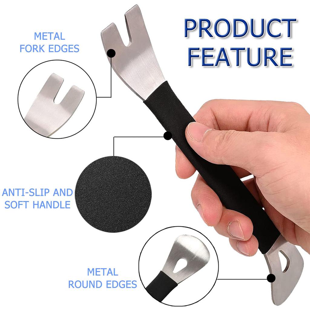 Car Trim Removal Tool Stainless Steel Car Door Panel Audio Disassembly Tools Workshop Gadgets Special Auto Mechanical Tooling