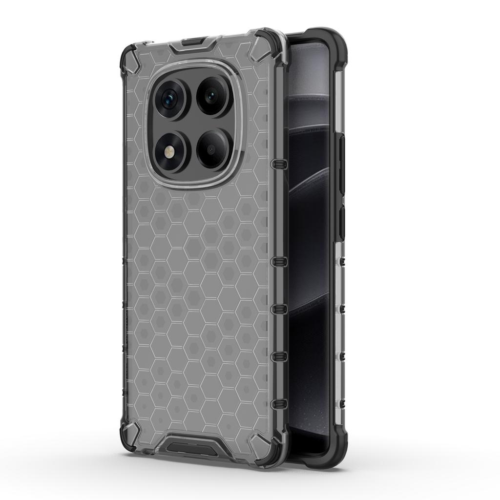 Vojenský pancéřový kryt Honeycomb Hybrid pro Redmi K80 K70 Note 14 A3 13C Turbo 4 Xiaomi Poco X7 Pro Ultra Průsvitný tvrdý kryt