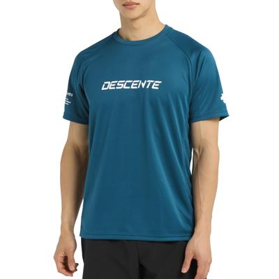DESCENTE GR00 Short Sleeve Volleyball Easy To Move for Men and Club Activities (DV5SHT05U) Shirt, In, Women,