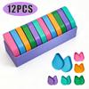 12pcs/Set Multi-grid Diamond Sorting Tray Diamond Painting Tools Drill Storage Box  Art Lovers