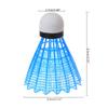 4x Nylon Shuttlecock Badminton Birdies Lighting Badminton Balls Outdoor Training