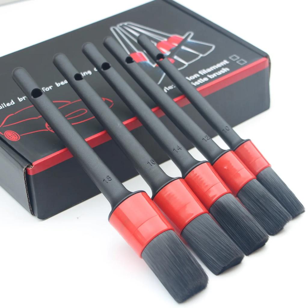 Detailing Brush Set Car Brushes Car Detailing Brush for Car Cleaning Detailing Brush Dashboard Air Outlet Wheel Brushes