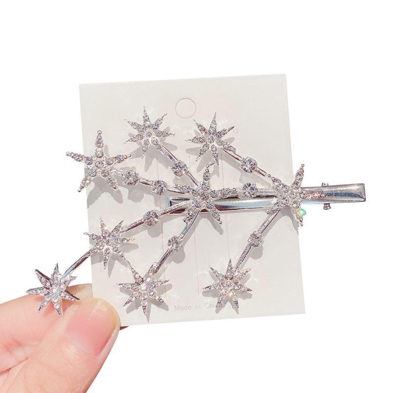 

Детские заколки для волос для девочек, боковые заколки с бриллиантами в стиле ретро