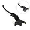 For ATV Dirt Bike Left Hand Brake Master Cylinder for 50cc 150cc with 10mm Oil Pipe Lever for Off Road Vehicles
