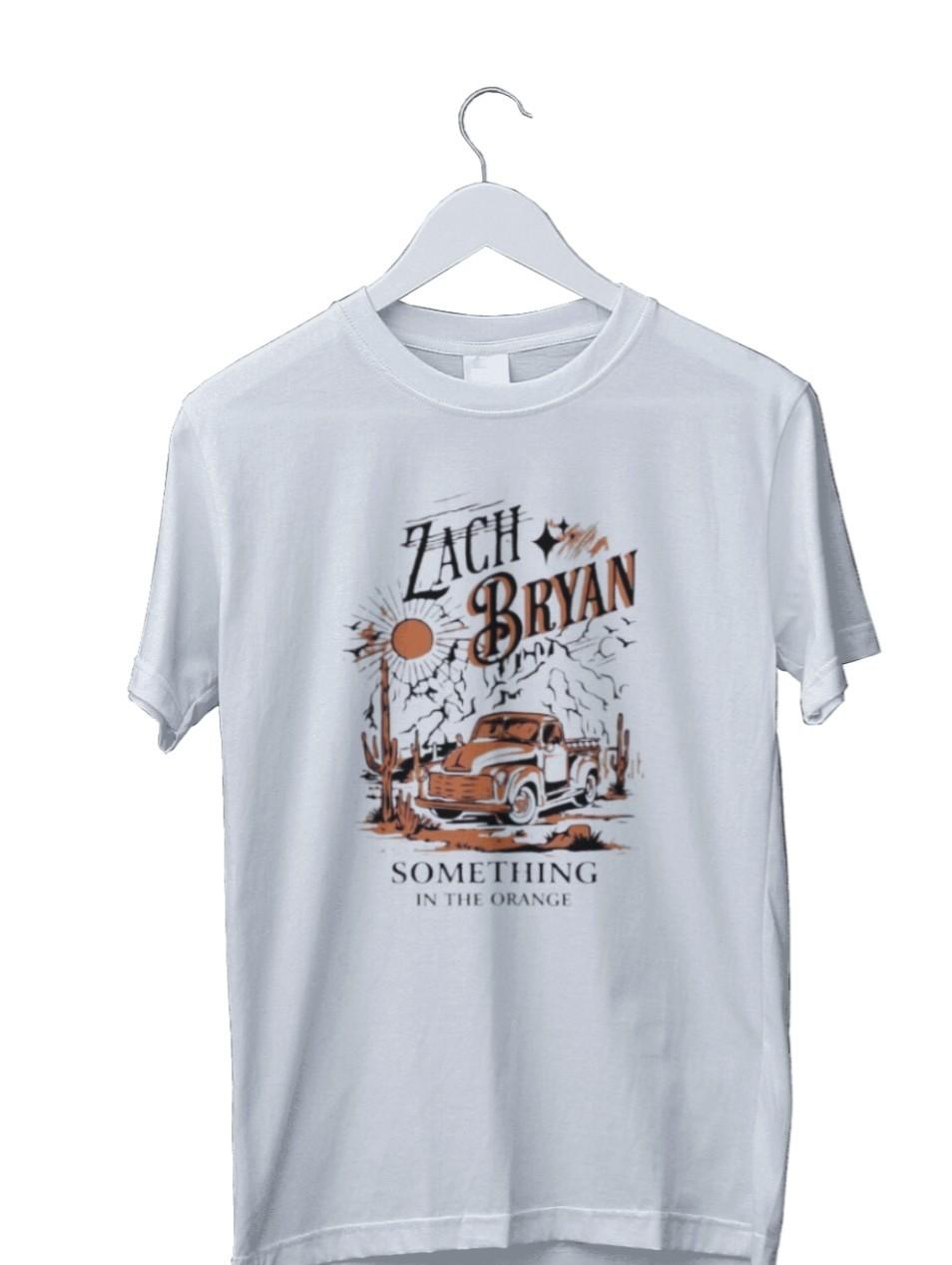 

Zach Bryan Something In The Orange T-Shirt Mens Womens Tees Top Shirt S M L XL 2 3 4 XL L