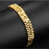 New Fashion Classic Bracelet Gold Color Bracelet Adjustable Punk Rock Men's Party Festival Gift Accessories