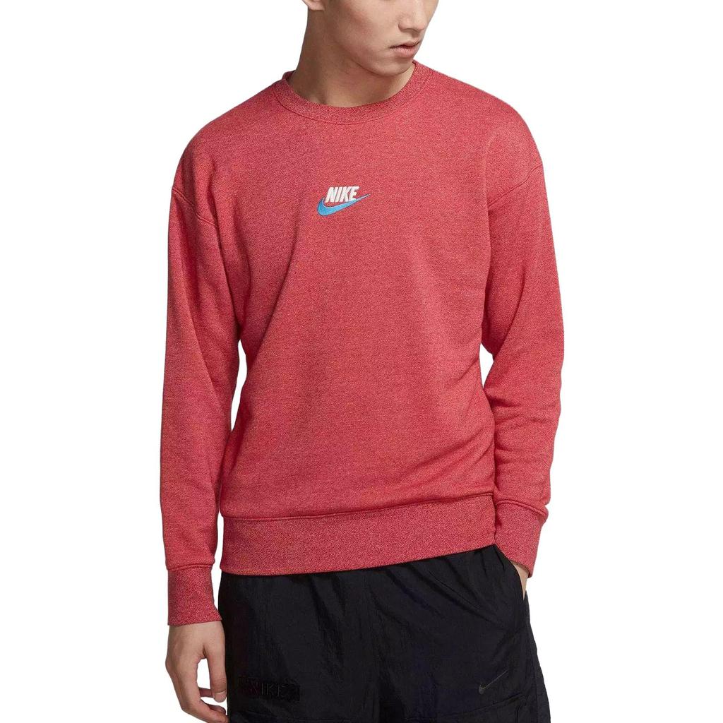 Nike Sweatshirts Men's Red Crew Neck Moderate Regular 928428-687