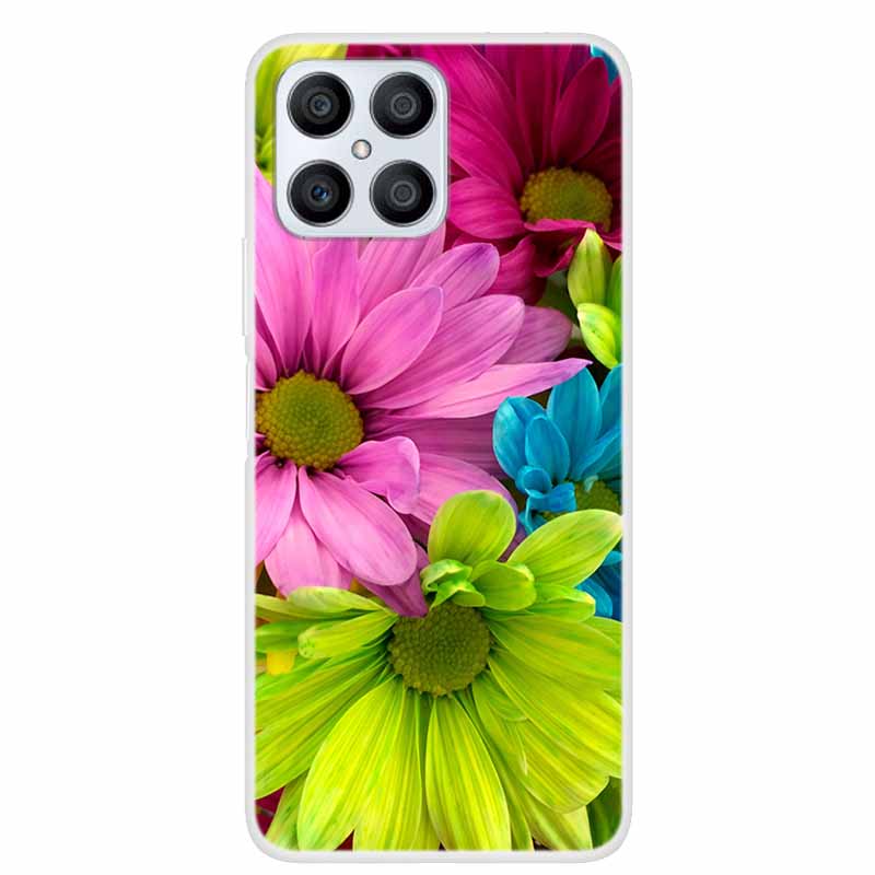 For Honor X8 4G Cases X 8 5G Clear Marble Soft TPU Silicone Back Cover For Honor X8 Phone Cases Fundas HonorX8 X 8 TFY-LX1 LX2