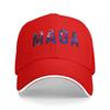 Mach Albo Weg MAGA Sandwich Kappe Unisex Outdoor Baseballkappen Australien Spruch Verstellbare Sonnenkappen Alle Jahreszeiten Hut