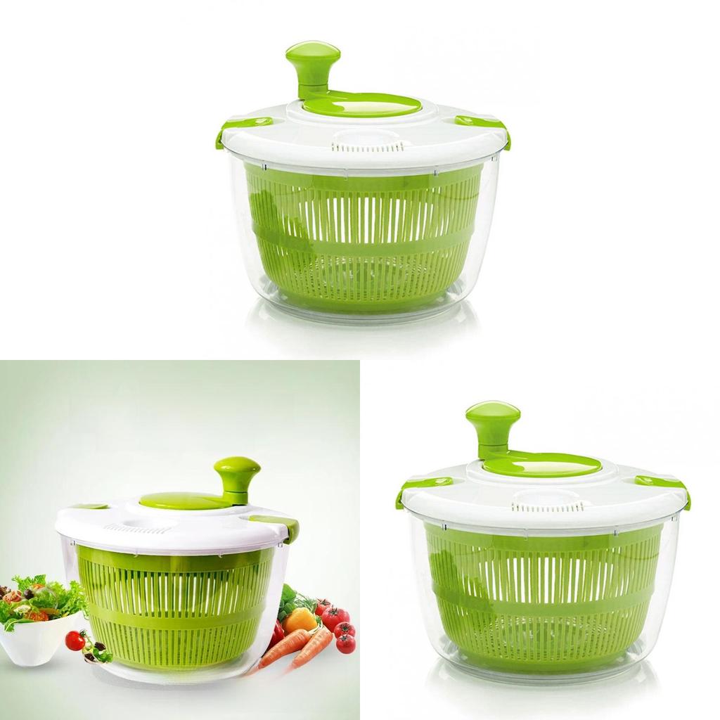 Déshydrateur et essoreuse à salade de cuisine multifonction avec impression de logo pour fruits et légumes frais