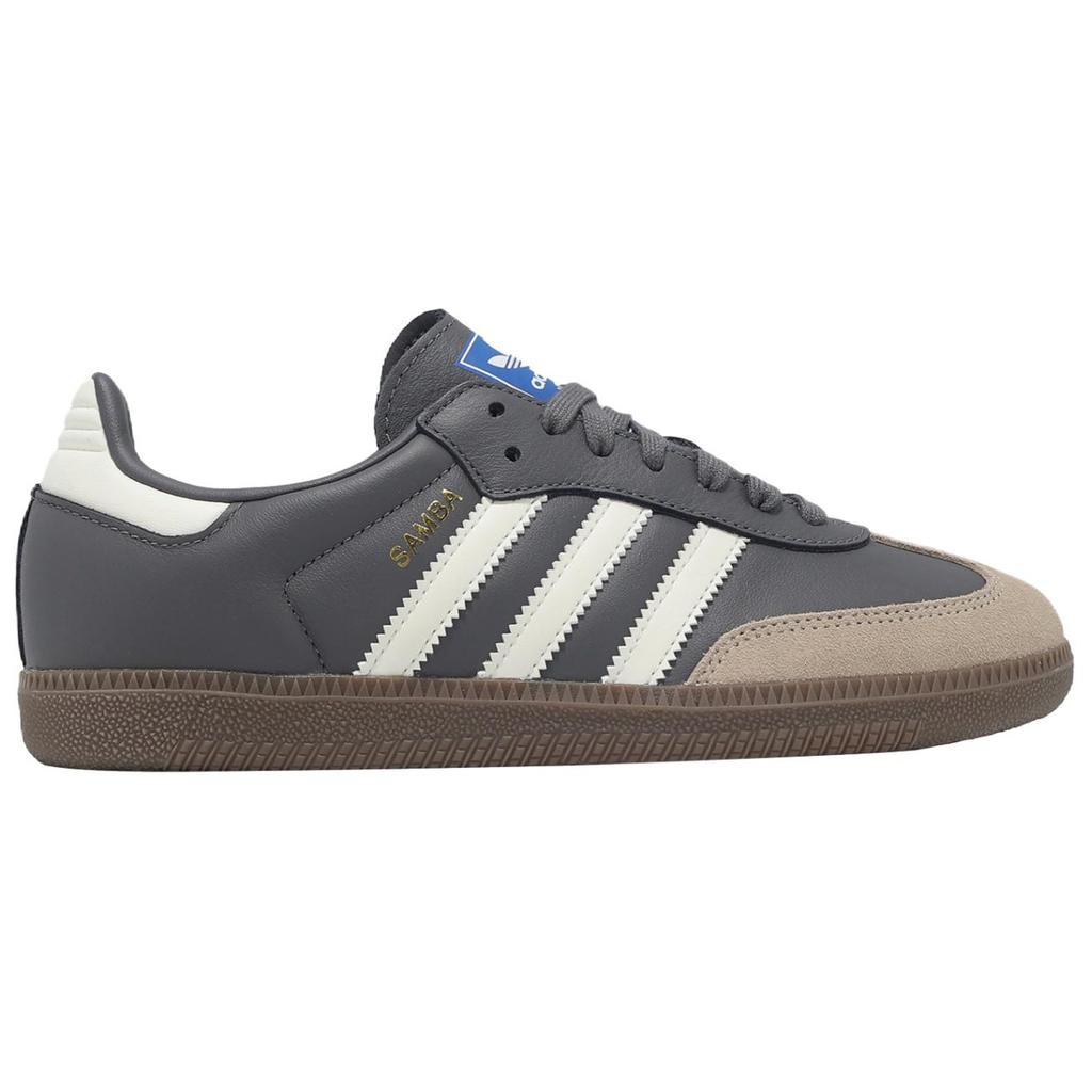 Adidas Samba OG Grey Core White Gum Unisex Sneakers Grey-Five JR0913
