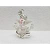 Ceramic Pagdi Ganesh Idol For Car Dashboard Small Ganesha Murti Ganpati Idol For Home Decor Puja Lord Ganesh Statue Gift