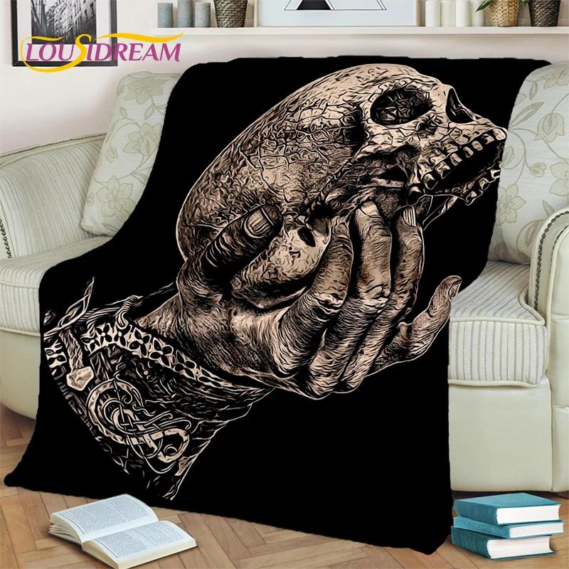 Odin Wikinger Symbol Valknut Nordisch Valhalla Decke, Weiche Überwurfdecke für Zuhause Schlafzimmer Bett Sofa Picknick Reisen Büro Abdeckung Kind