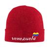 Venezuela With Heart Flag Venezuelan Knitted Hat Womens Unisexs Beanies Winter Hats Acrylic  Warm Cap