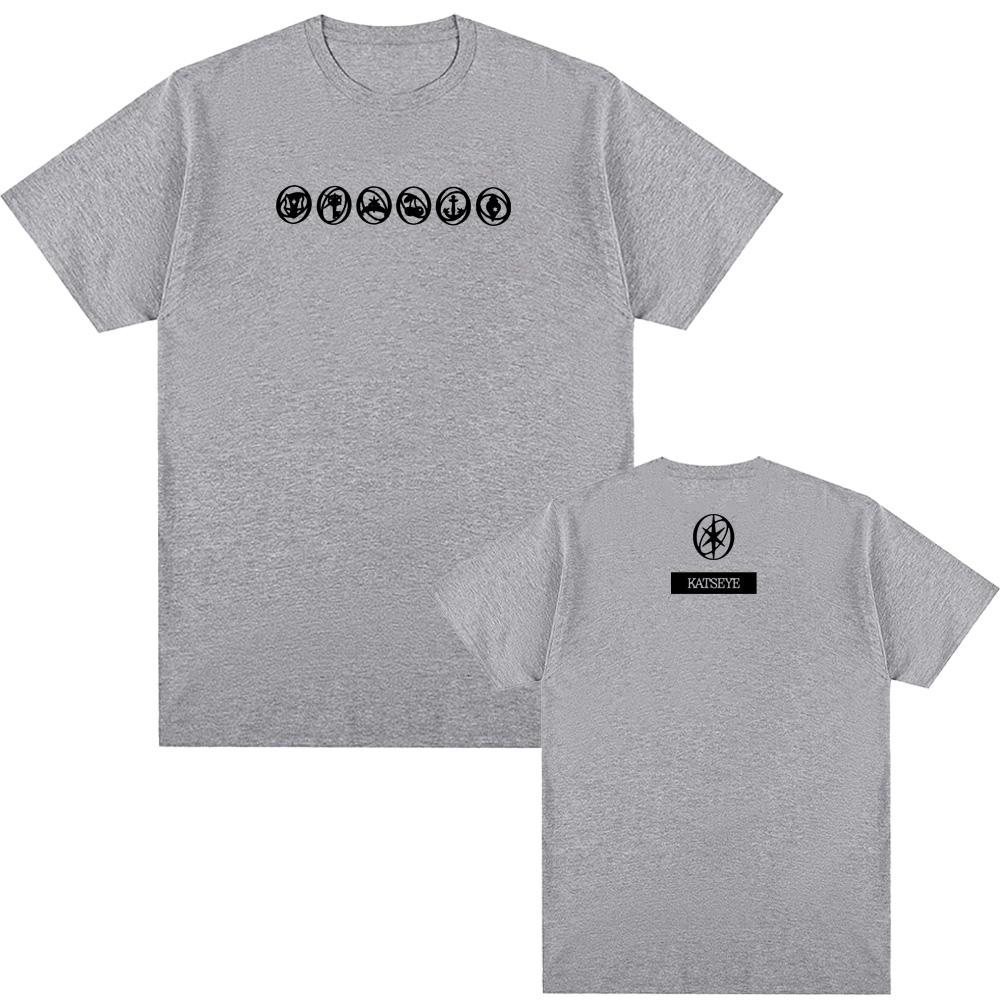 Korean Girl Group KATSEYE T-Shirt Ropa Mujer Fashion Tshirt O-neck High Quality Ropa Mujer Tees Singer's Same Style Retro Tops