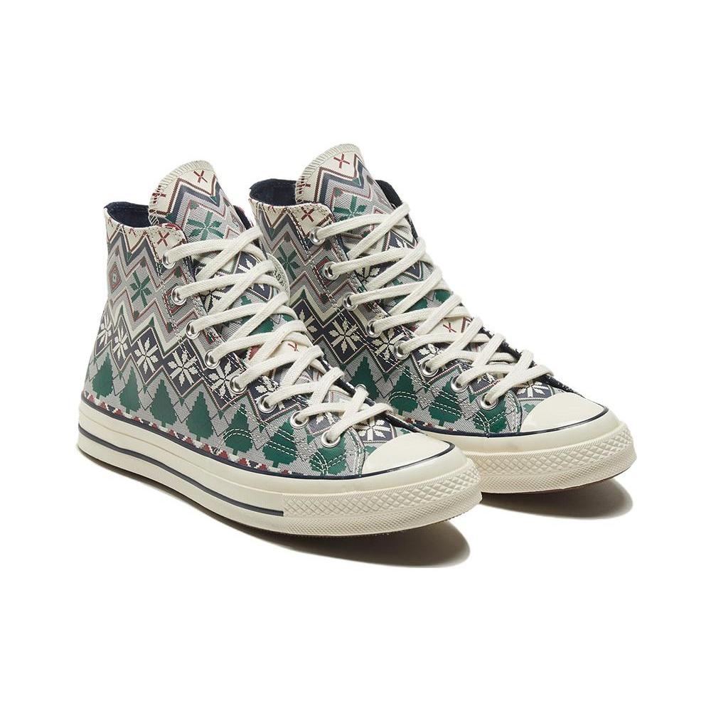 Converse Chuck 70 High 'Holiday Sweater - Ash Stone' Men's 169352C