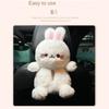 Cartoon Animals Cartoon Plush Car Tissue Box Plush Cartoon Car Hanging Paper Box  Seat Back