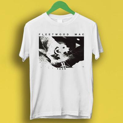 Fleetwood Mac Tusk Rock Band Musica Best Seller Regalo Maglietta T Shirt P2558