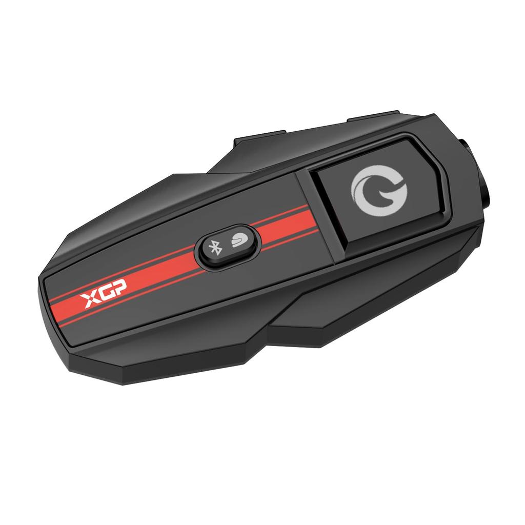 XGP Motorcycle Bluetooth Music 35 Hours of Continuous Up to 1200M Talk IP67 Sound Resonant Voice Command Dual Helmet Technical Standards Japanese