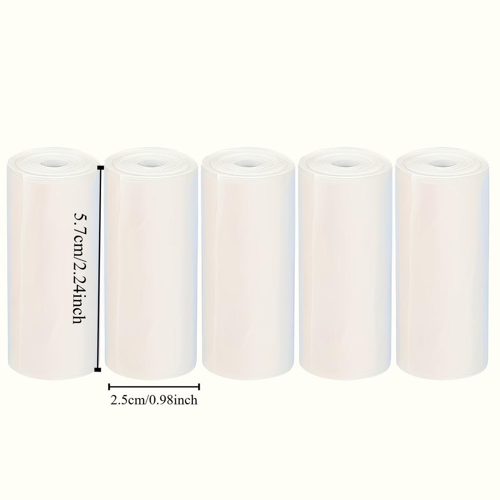 5/10 Rolls of mini thermal paper
