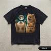 Funny Pomeranian Full Moon Graphic Tee, Comfort Colors® Dog Lover Gift, Funny Canine TShirt, Spooky Halloween Pet Parent Gift for Her Him