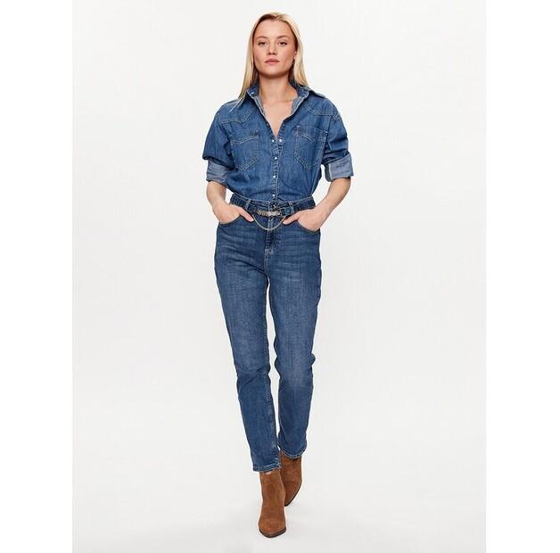Jeans Liu Jo UF3019 D4391 blau Straight Fit