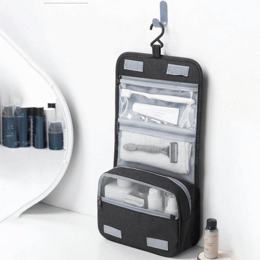 Multi-layer Cosmetic Bag Waterproof Dry Wet Separation Bag Fashion Makeup Bag  Makeup Storage