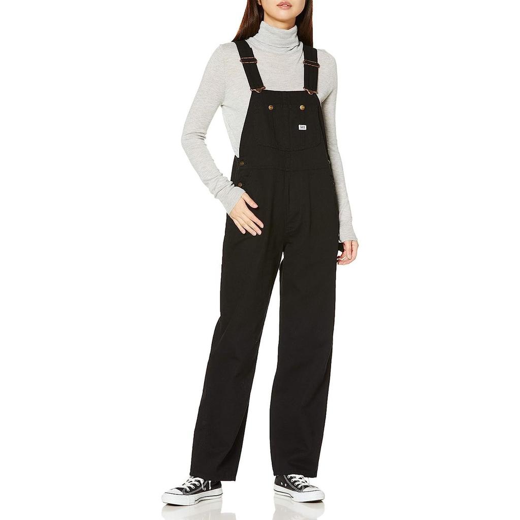Lee Dungarees Tapered Overalls Black S