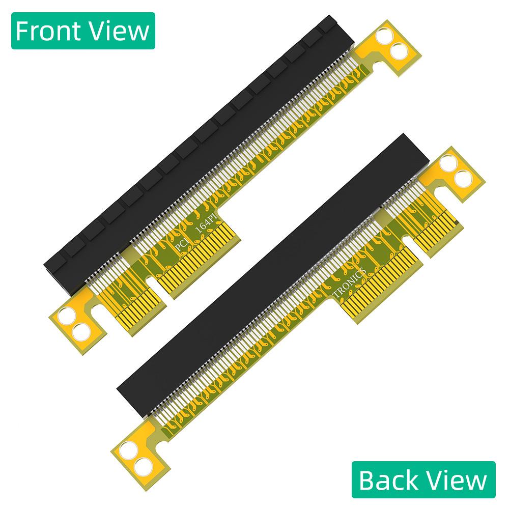 Adattatore PCI-E Potenziato: Scheda di conversione da 4X a 16X, 16X a 8X