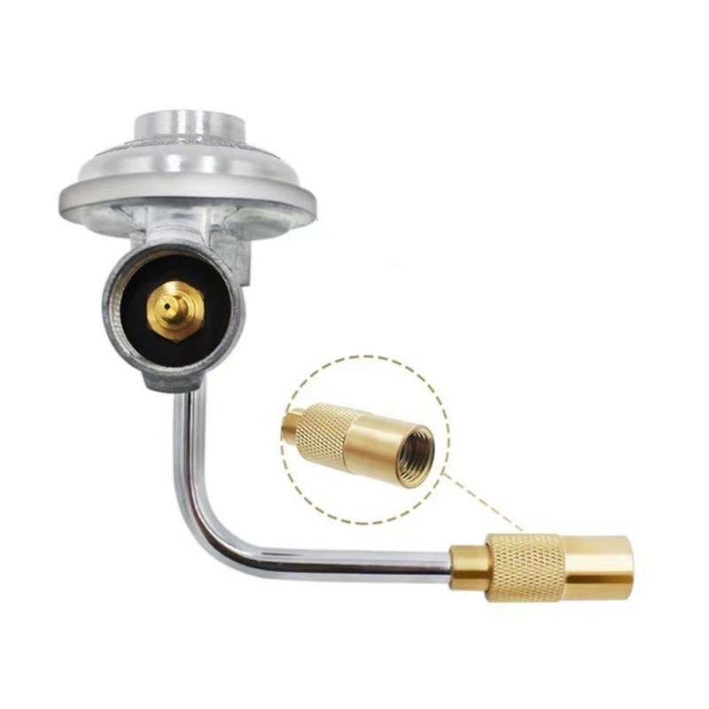 Universal Propanes Regulator Low Pressures Gas Regulator For Outdoor Camp Stove With Stable Pressures Output