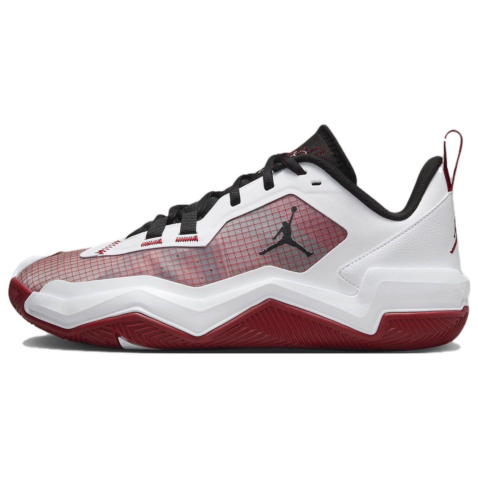 Air Jordan One Take 4 PF White Black Team Crimson DZ3339-100 42.5