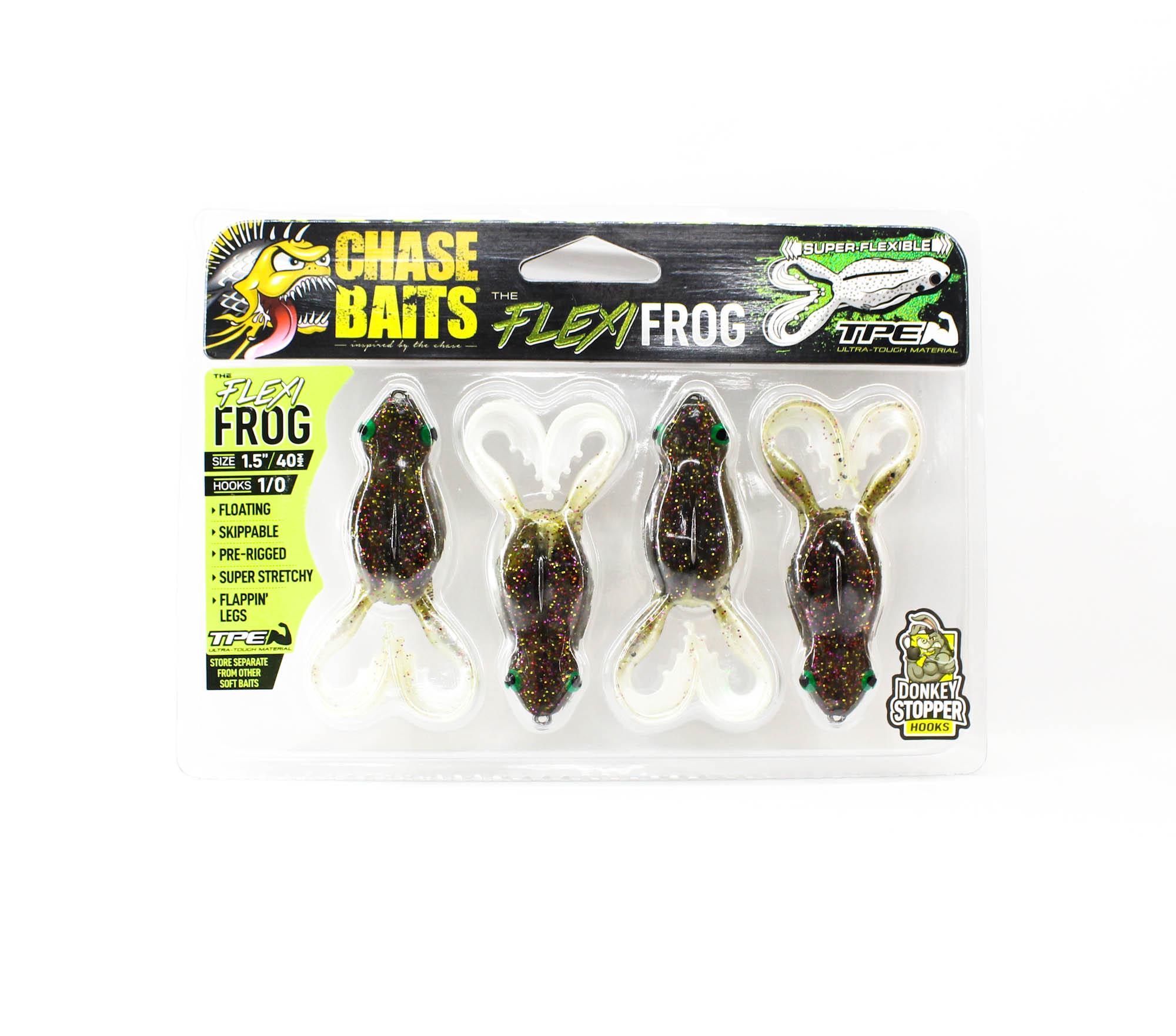 

Chasebaits Flexi Frog 40 mm Floating Lure 4/Pack 02 (4747)