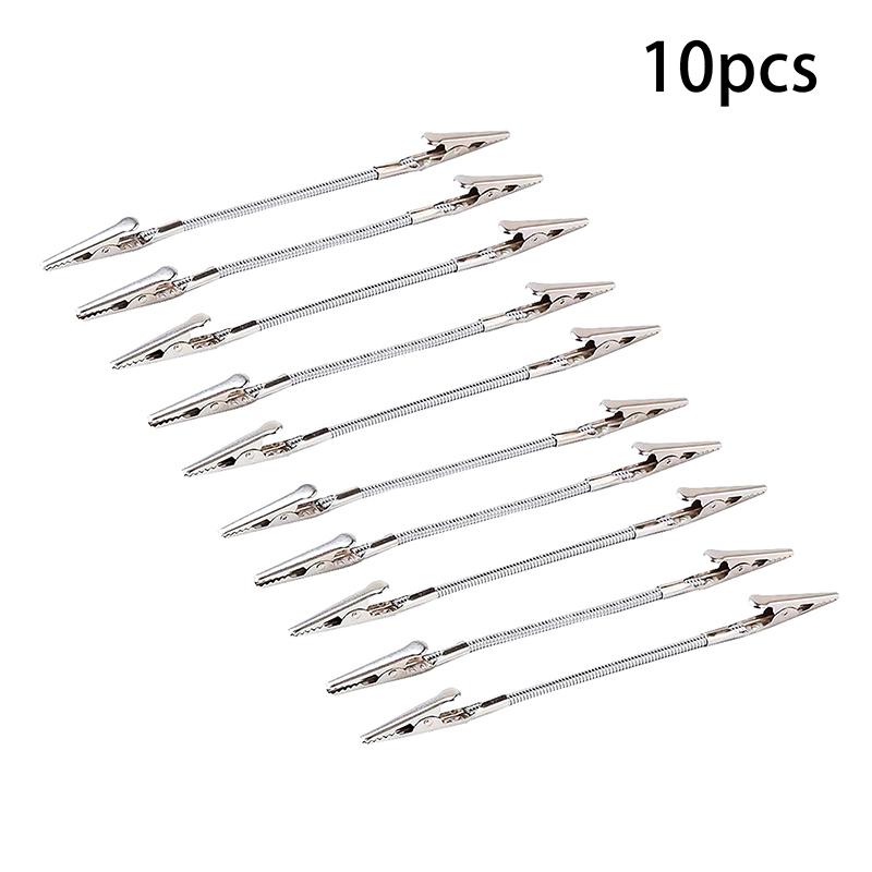 1/5/10 Pack Multi-Purpose Alligator Clip Double-Ended Hose Diy Memo Card Photo Picture Note Clip Office Accessories